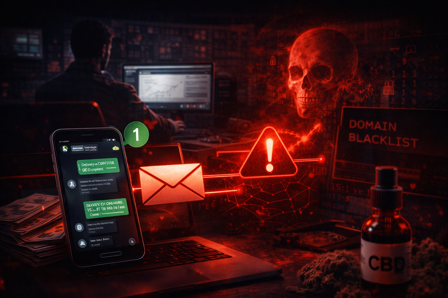 Come usare email e SMS per vendere prodotti CBD senza rischiare la blacklist